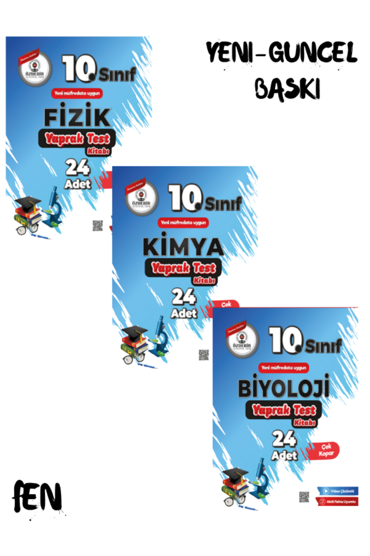 10.Sınıf Fen Yaprak Test Seti Güncel Yeni Baskı 10.Sınıf Fen Yaprak Test Seti Güncel Yeni Baskı