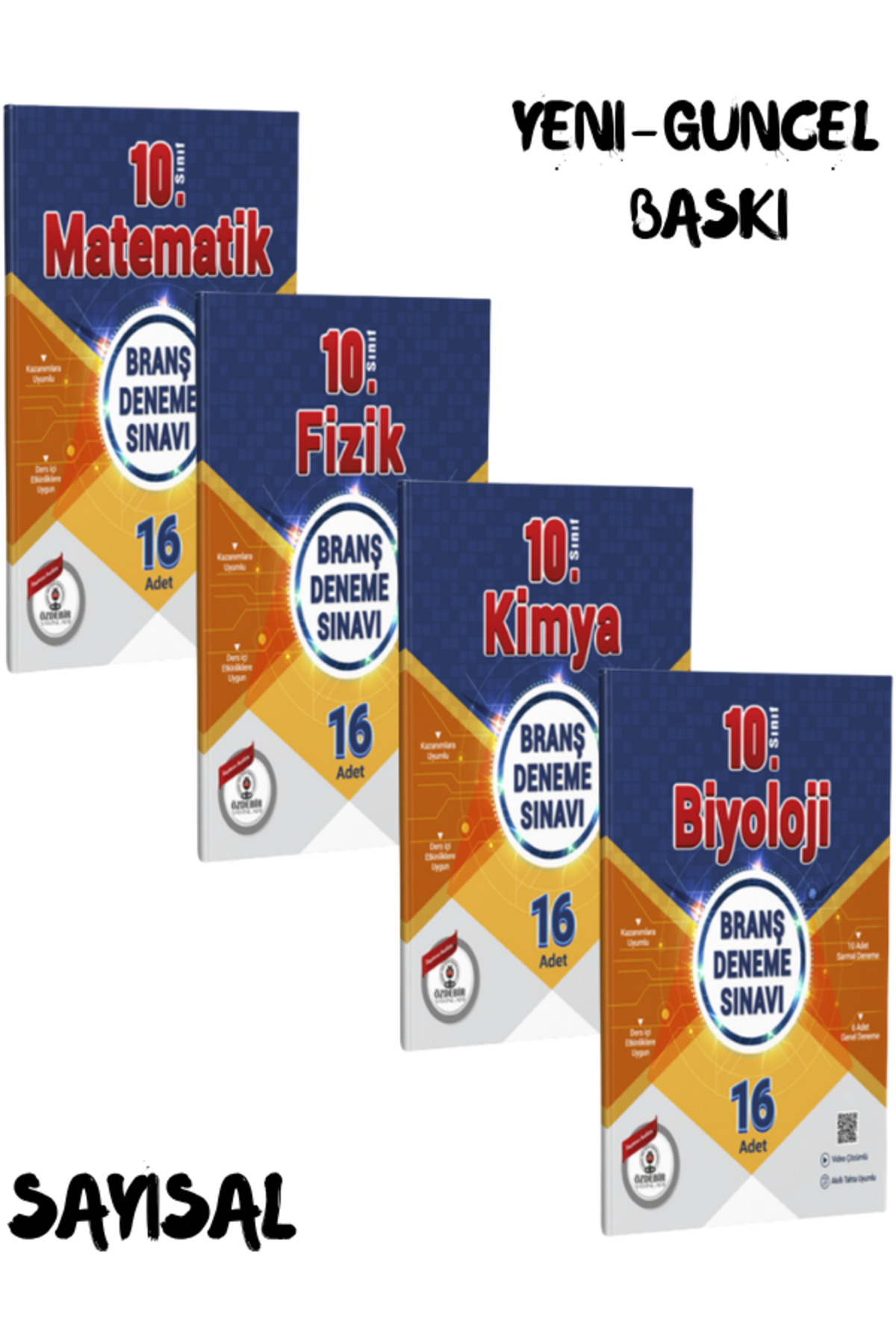10.Sınıf Sayısal Branş Deneme Seti Güncel Yeni Baskı 10.Sınıf Sayısal Branş Deneme Seti Güncel Yeni Baskı