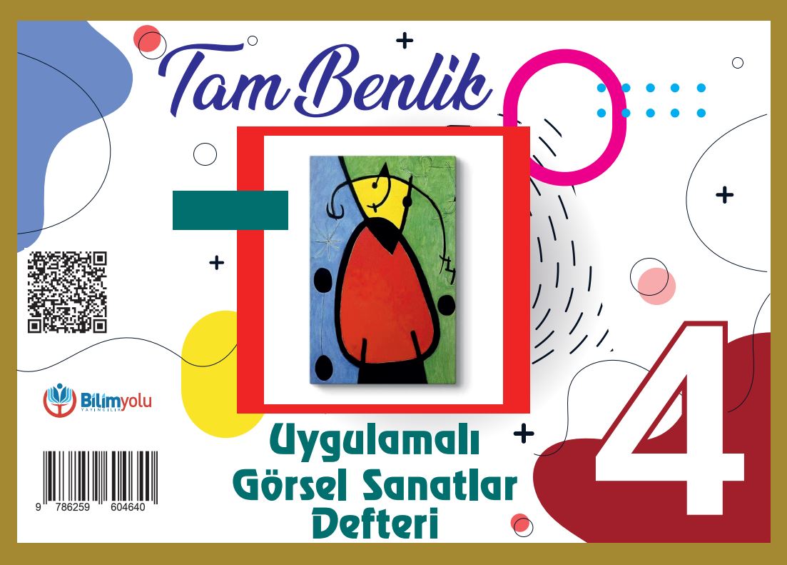 4.Sınıf Tam Benlik Uygulamalı Görsel Sanatlar Defteri Küçük Boy (25X35)