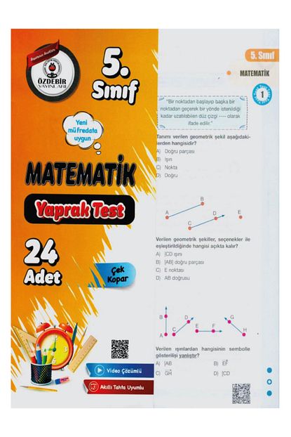 5.Sınıf Yeni Müfredat Matematik Yaprak Test 5.Sınıf Yeni Müfredat Matematik Yaprak Test