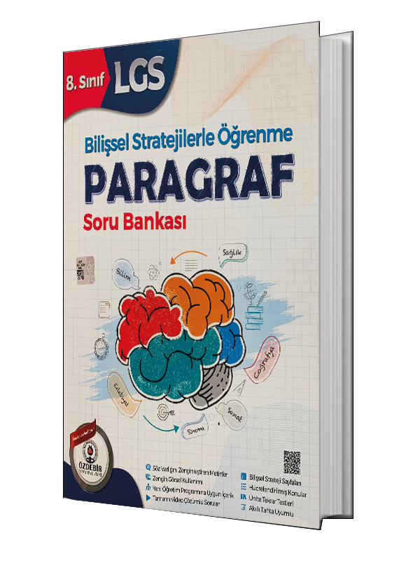 8.Sınıf LGS Paragraf Bilişsel Stratejilerle Öğrenme Soru Bankası Özdebir Yayınları 8.Sınıf LGS Paragraf Bilişsel Stratejilerle Öğrenme Soru Bankası Özdebir Yayınları