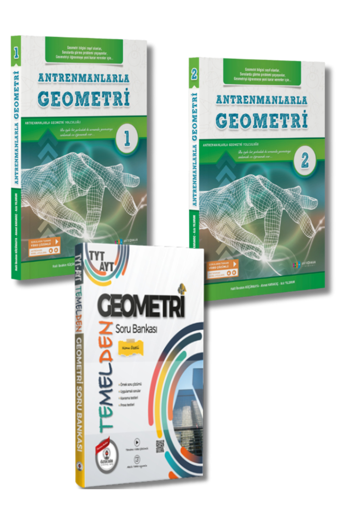 Antrenman Yayınları ve Özdebir Yayınevinden Temelden Zirveye Geometri Soru Bankası Seti Antrenman Yayınları ve Özdebir Yayınevinden Temelden Zirveye Geometri Soru Bankası Seti
