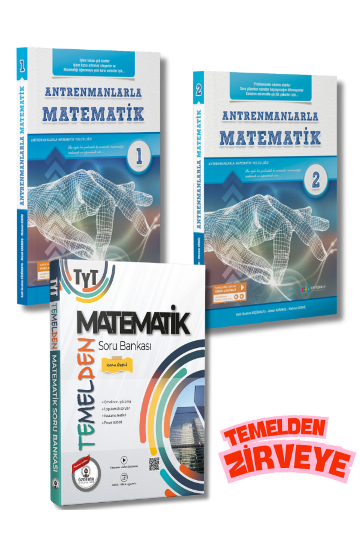 Antrenman Yayınları ve Özdebir Yayınevinden Temelden Zirveye Matematik Soru Bankası Seti Antrenman Yayınları ve Özdebir Yayınevinden Temelden Zirveye Matematik Soru Bankası Seti