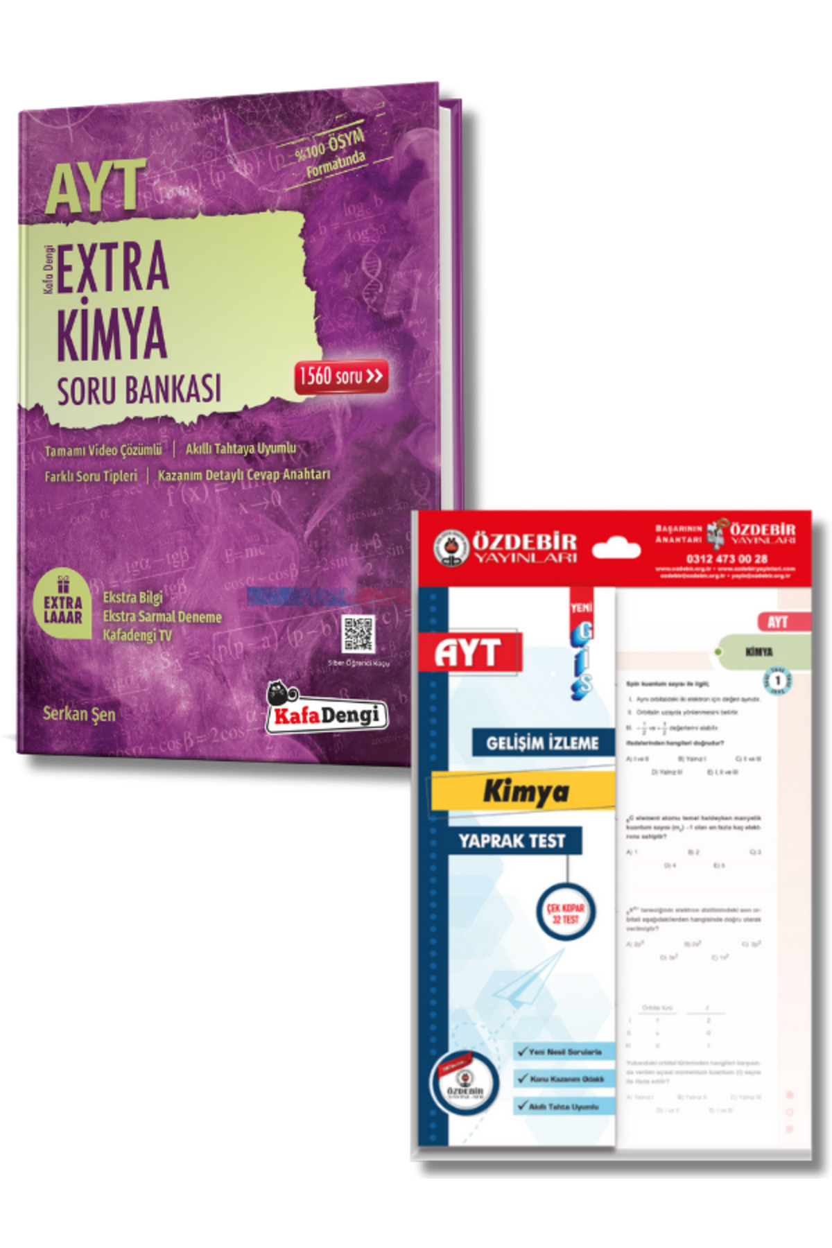 Kafadengi Yayınları AYT Extra Kimya Soru Bankası ve Özdebir Yayınevi AYT Kimya Yaprak Test Seti Kafadengi Yayınları AYT Extra Kimya Soru Bankası ve Özdebir Yayınevi AYT Kimya Yaprak Test Seti