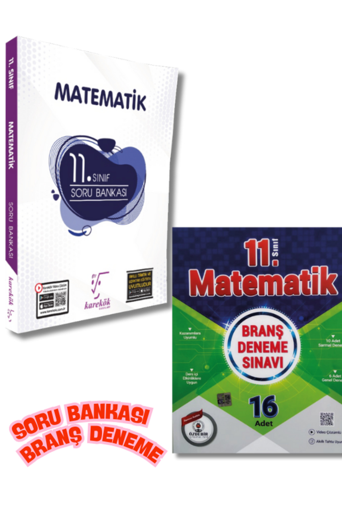 Karekök ve Özdebir Yayınevinden 11.Sınıf Matematik Soru Bankası ve Branş Deneme Seti Karekök ve Özdebir Yayınevinden 11.Sınıf Matematik Soru Bankası ve Branş Deneme Seti