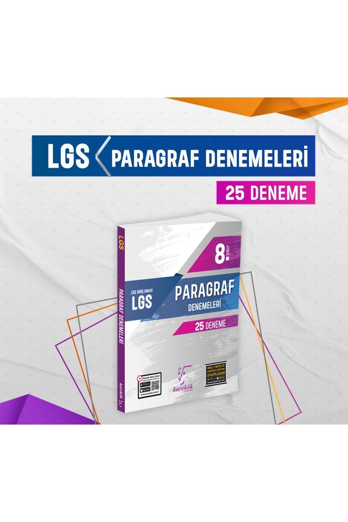 KAREKÖK YAYINLARI LGS PARAGRAF DENEMELERİ