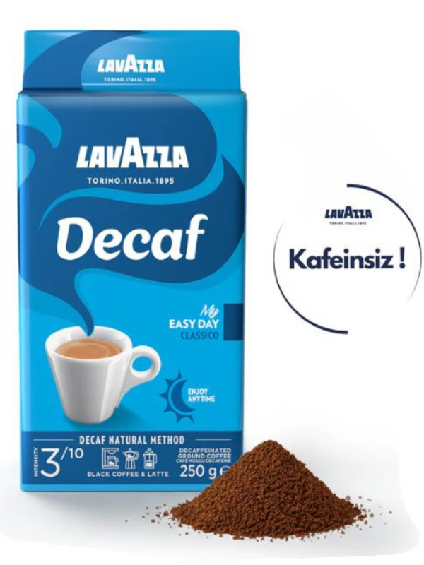 Lavazza Decaf My Easy Day Öğütülmüş Filtre Kahve 250 gr