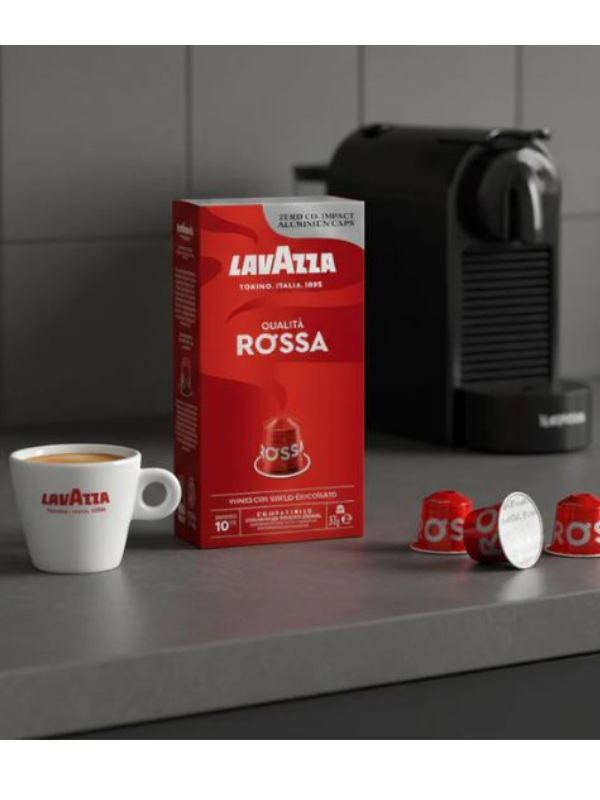 Lavazza Qualità Rossa Nespresso® Uyumlu Kapsül Kahve 10’lu Paket Lavazza Qualità Rossa Nespresso® Uyumlu Kapsül Kahve 10’lu Paket