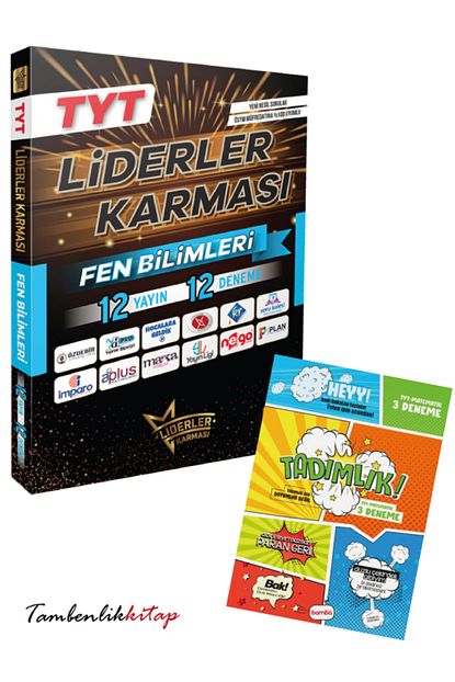 Liderler Karması TYT Fen Bilimleri Branş Deneme +3 Matematik Deneme Liderler Karması TYT Fen Bilimleri Branş Deneme +3 Matematik Deneme