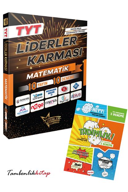 Liderler Karması TYT Matematik Branş Deneme +3 Matematik Deneme Liderler Karması TYT Matematik Branş Deneme +3 Matematik Deneme