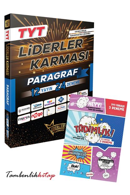 Liderler Karması TYT Paragraf Branş Deneme +3 Türkçe Deneme Liderler Karması TYT Paragraf Branş Deneme +3 Türkçe Deneme