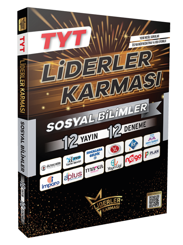 Liderler Karması TYT Sosyal Bilimler 12 Yayın 12 Deneme Liderler Karması TYT Sosyal Bilimler 12 Yayın 12 Deneme