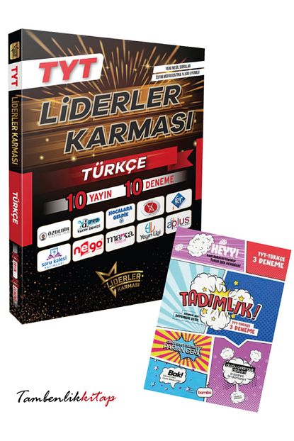 Liderler Karması TYT Türkçe Branş Deneme +3 Türkçe Deneme