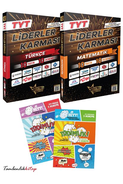 Liderler Karması TYT Türkçe, Matematik 13+13 Deneme Seti Liderler Karması TYT Türkçe, Matematik 13+13 Deneme Seti