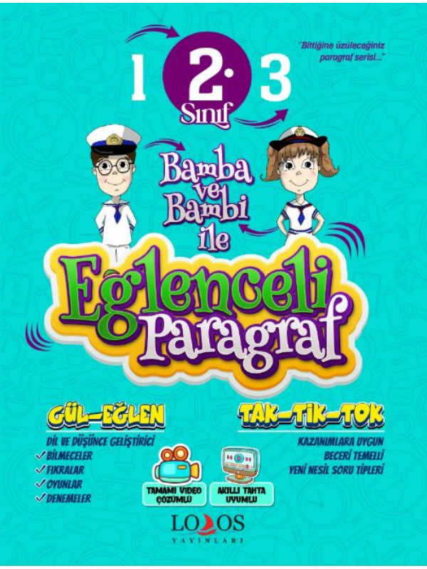 Lodos Yayınları 2. Sınıf Eğlenceli Paragraf Rıdvan Yılmaz
