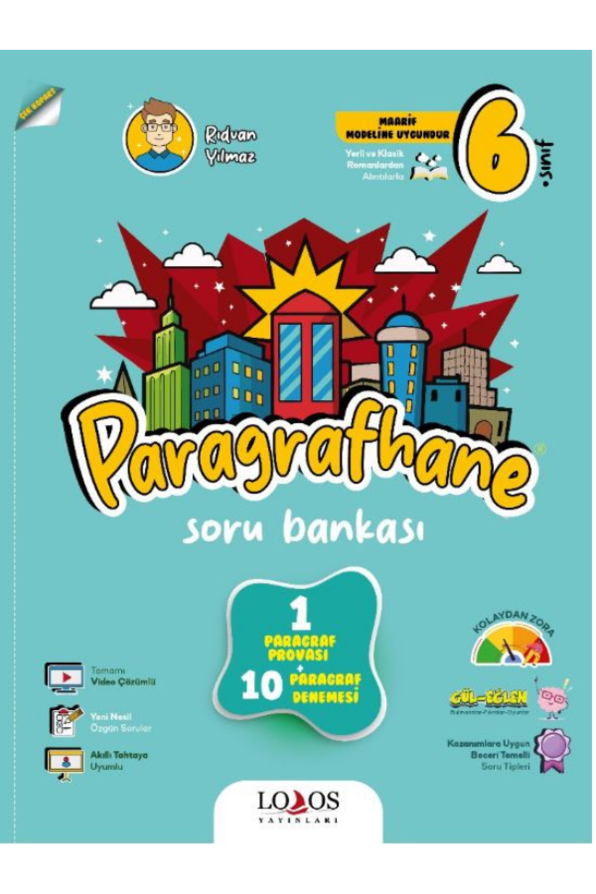 Lodos Yayınları 6.Sınıf Paragrafhane Soru Bankası Rıdvan Yılmaz Lodos Yayınları 6.Sınıf Paragrafhane Soru Bankası Rıdvan Yılmaz