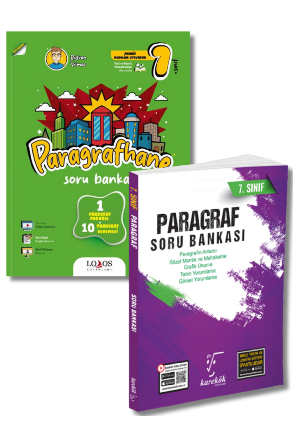 Lodos Yayınları 7.Sınıf 2'li Paragraf Soru Bankası Seti Lodos Yayınları 7.Sınıf 2'li Paragraf Soru Bankası Seti