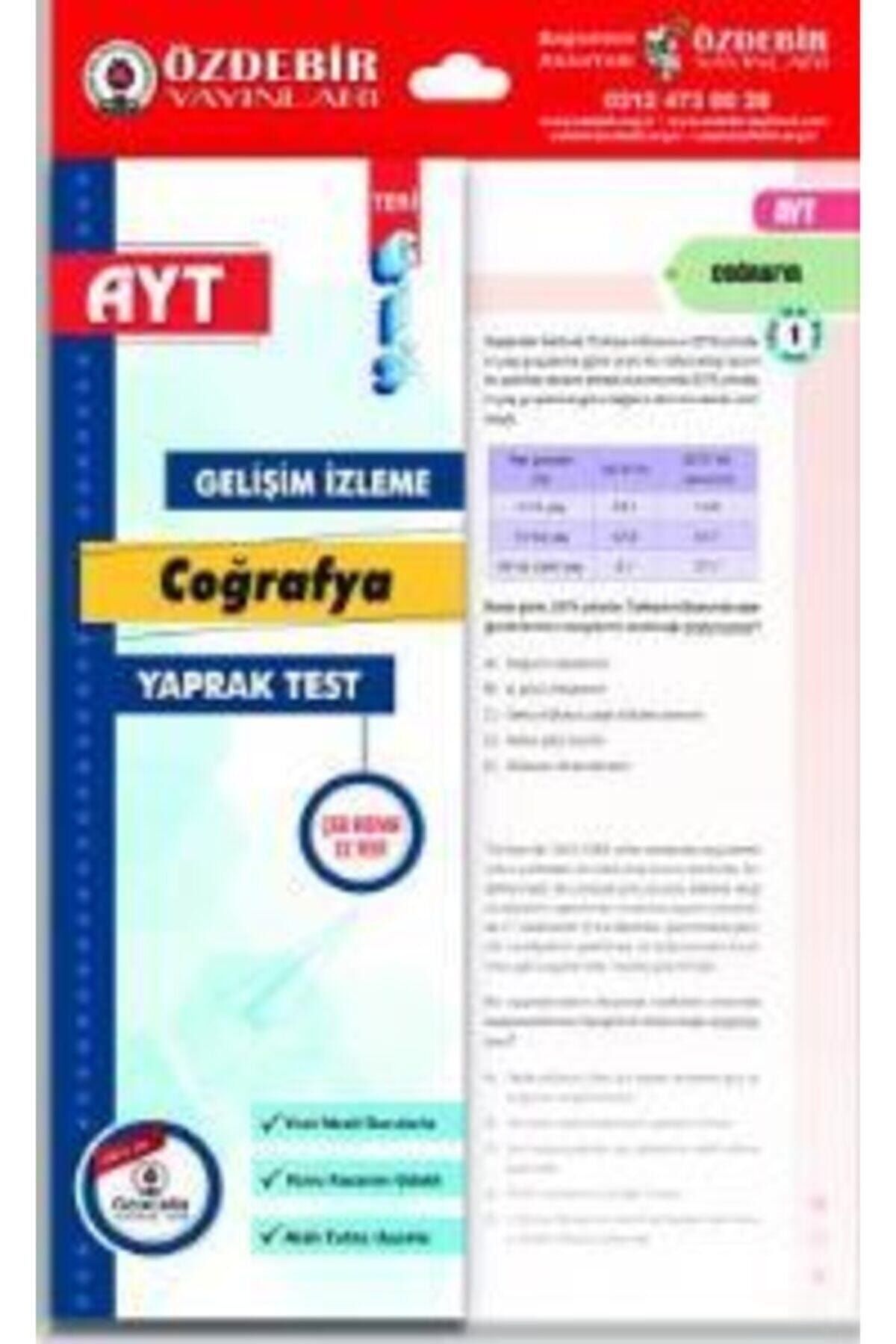 Özdebir Ayt Coğrafya Gis Yaprak Test