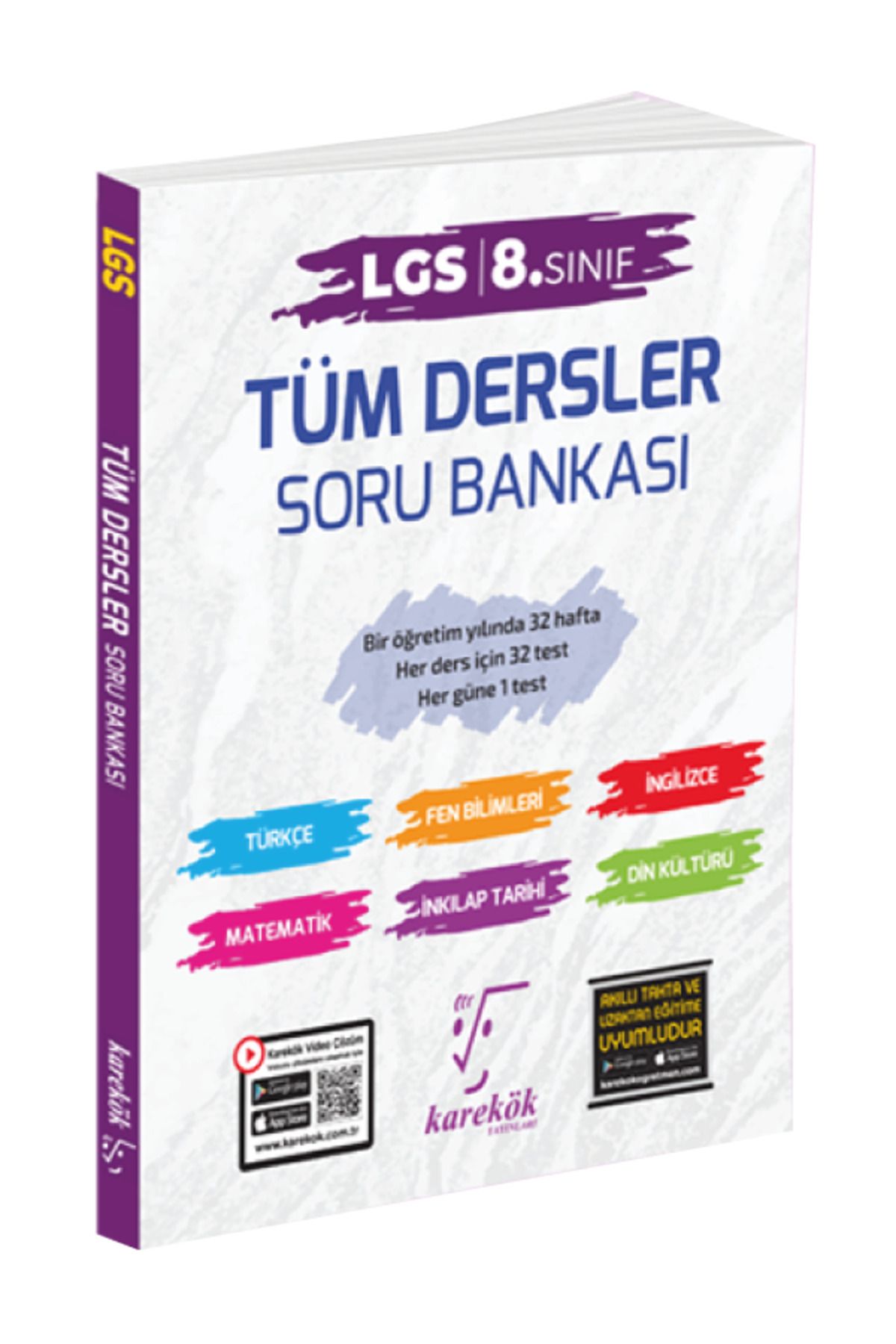 Özdebir ve Karekök Yayınlarından 8.Sınıf LGS Tüm Dersler Soru Deneme Seti