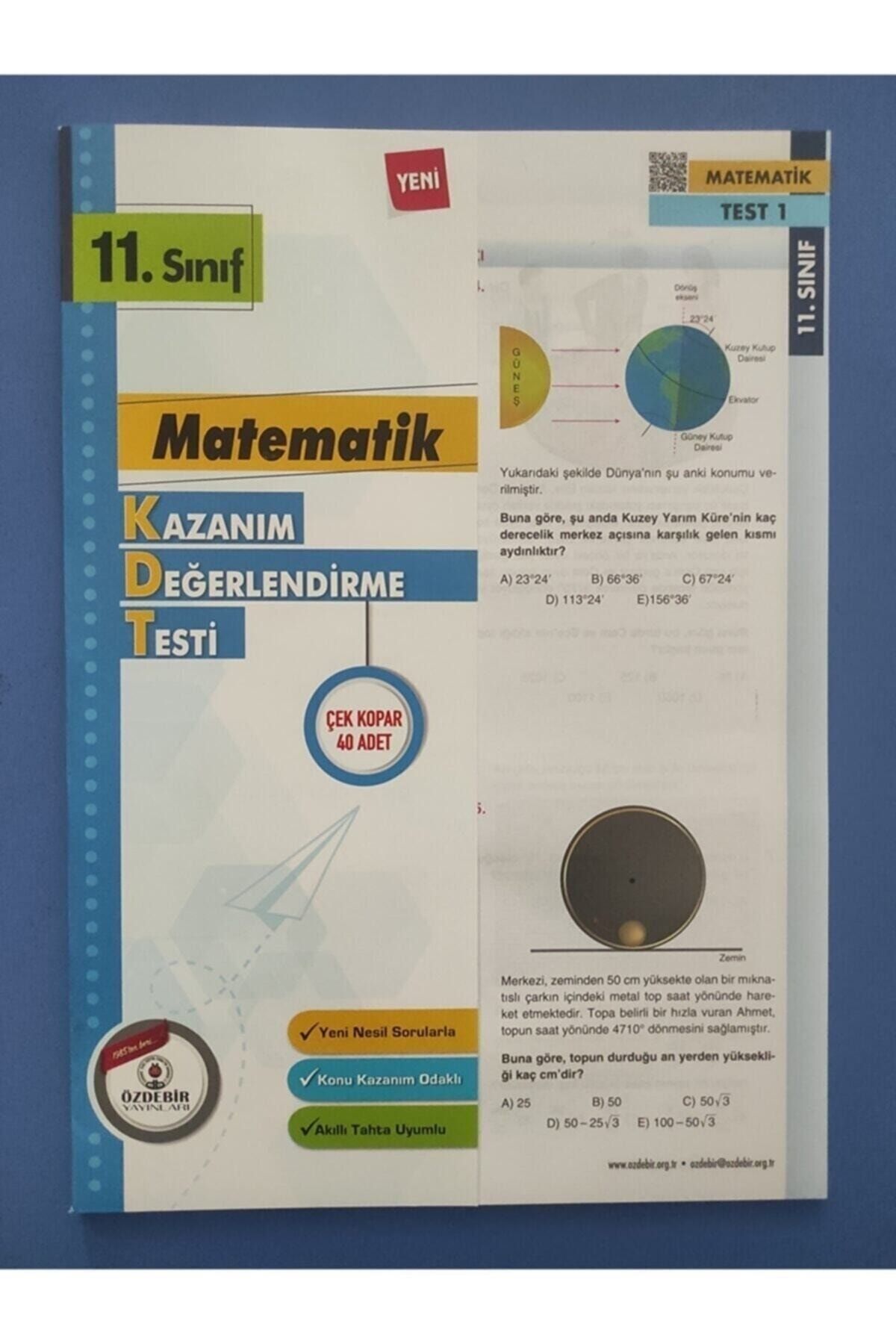 Özdebir Yayınları 11.sınıf Matematik Yaprak Test