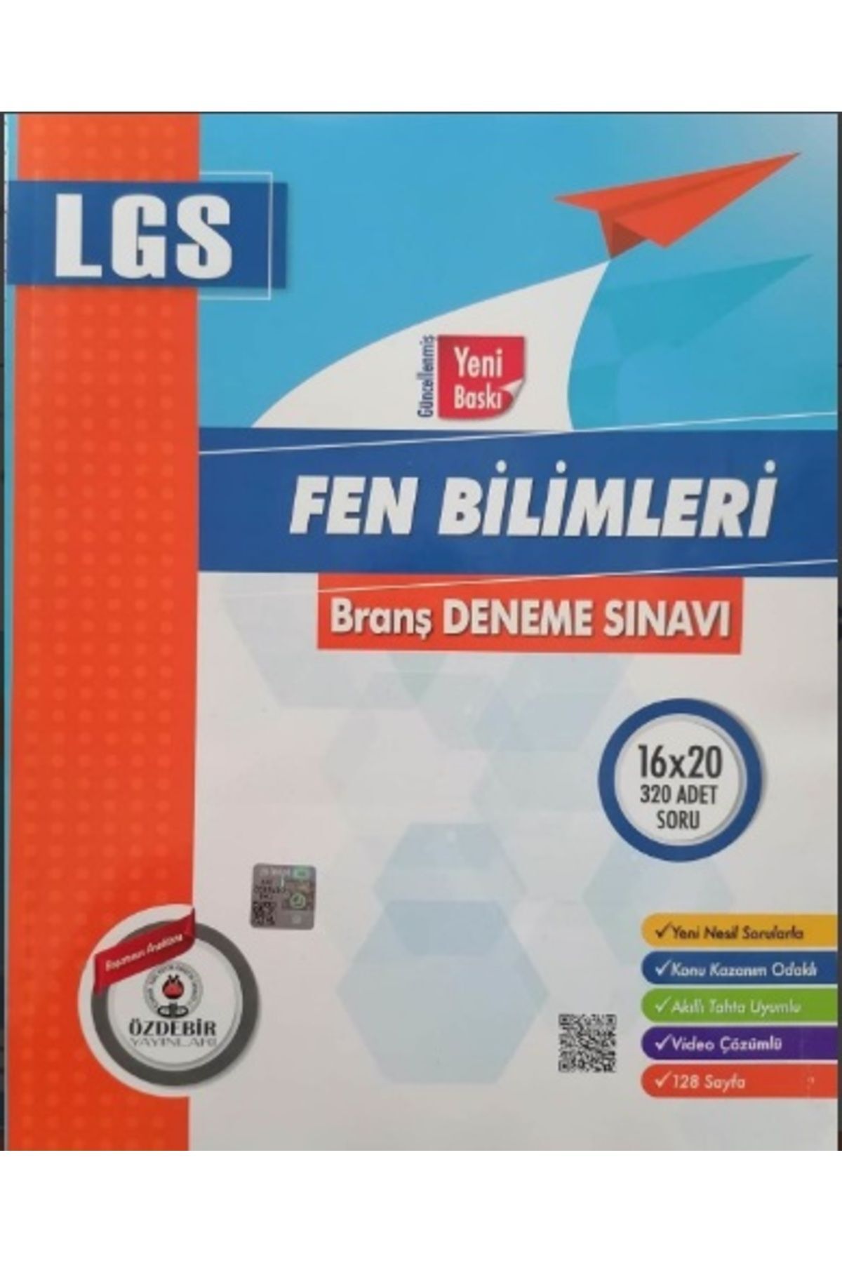 Özdebir Yayınları - 8. Sınıf Fen Bilimleri Branş Deneme
