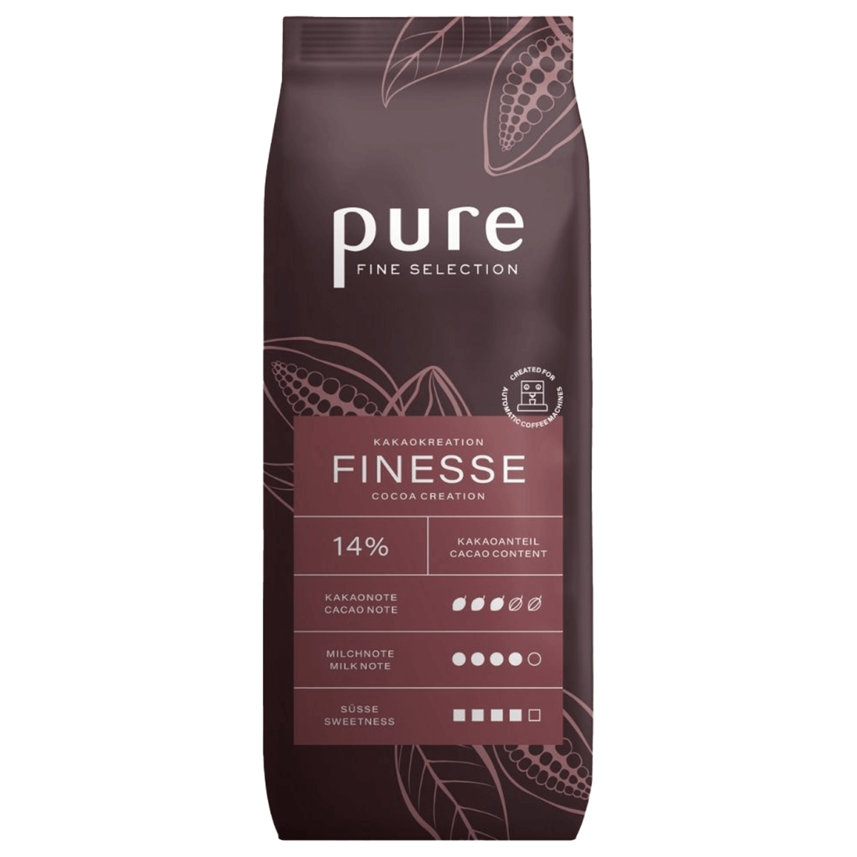 Pure Fine Select Finesse Sıcak Çikolata 1 kg Pure Fine Select Finesse Sıcak Çikolata 1 kg