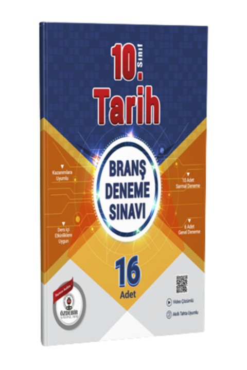 10.Sınıf Tarih Branş Deneme Sınavı Güncel Yeni Baskı