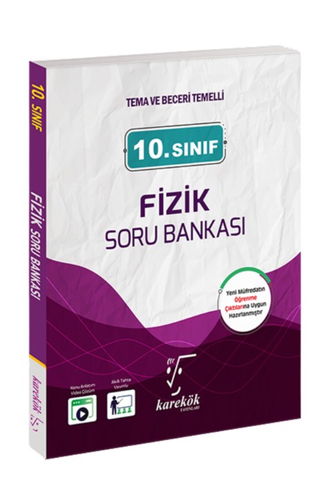 2025-2026 Müfredat Yeni Baskı 10.Sınıf Fizik Soru Bankası