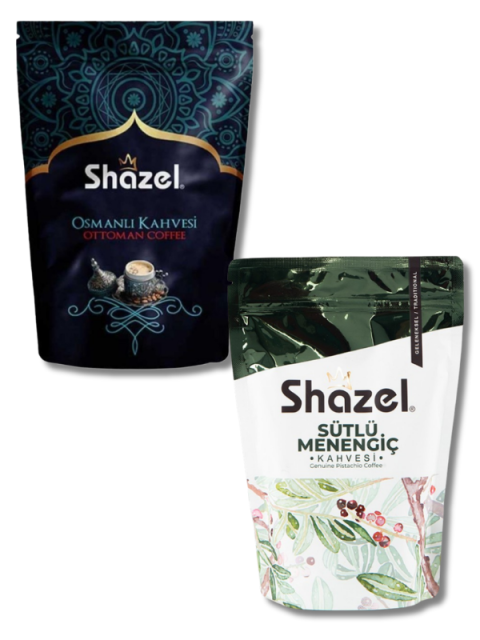 400 Gr. Hazır Dibek ve Menengiç Kahveleri Seti