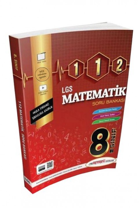 8.Sınıf LGS Düzeyinde Matematik Soru Bankası 112 Matematik Yayınları