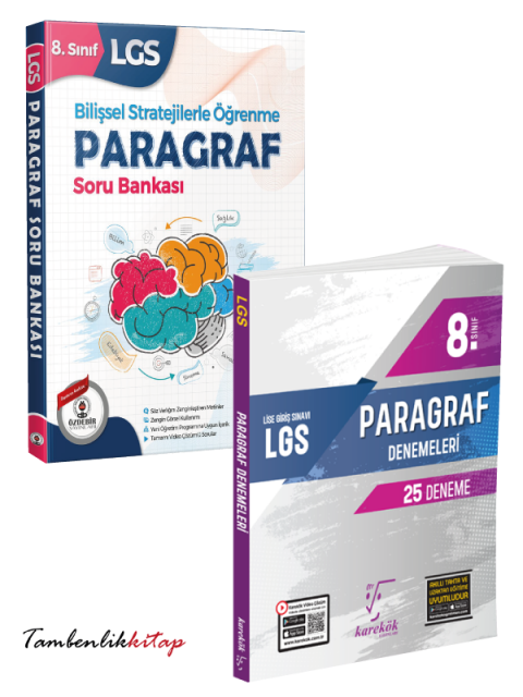 8.Sınıf LGS Paragraf Soru Deneme Seti Özdebir Yayınları Karekök Yayınları