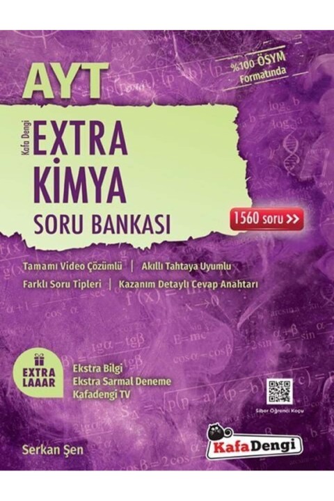 Kafadengi Yayınları Ayt Extra Kimya Soru Bankası Ahşap Posterli