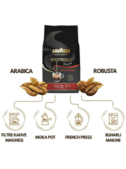 Lavazza Espresso Barista Gran Crema çekirdek kahve 1 kg
