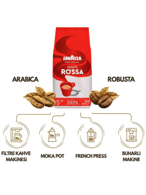 Lavazza Qualità Rossa Çekirdek Kahve 1 kg