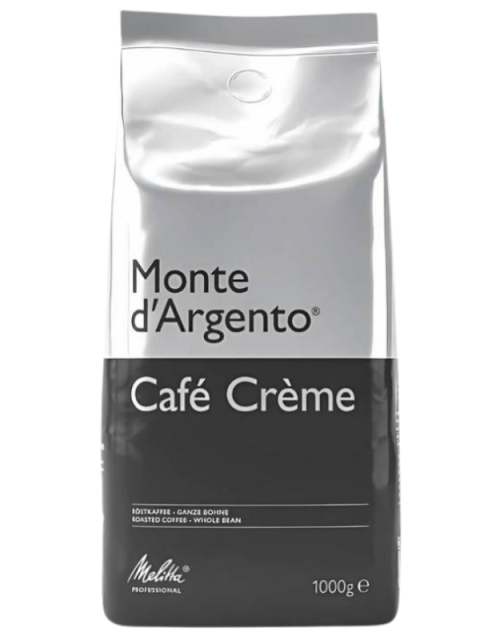 Monte d'Argento Cafe Creme Kavrulmuş Çekirdek Kahve 1000 Gr.