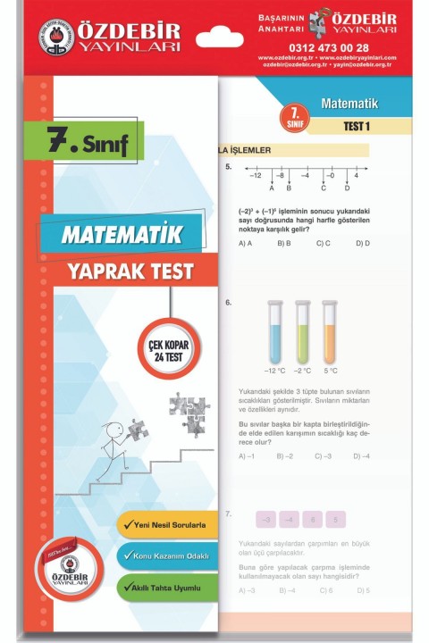 Özdebir 7.sınıf Matematik Yaprak Test