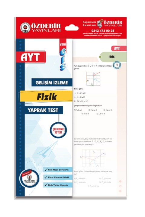 Özdebir Ayt Fizik Gis Yaprak Test
