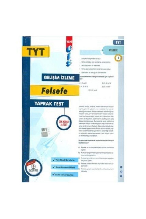 Özdebir Tyt Felsefe Gis Yaprak Test