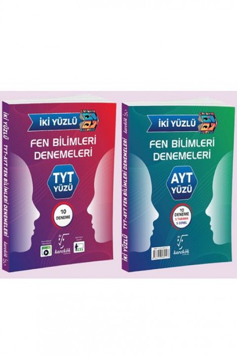 TYT-AYT İki Yüzlü Fen Bilimleri Denemeleri ( TYT-AYT 20 Deneme )