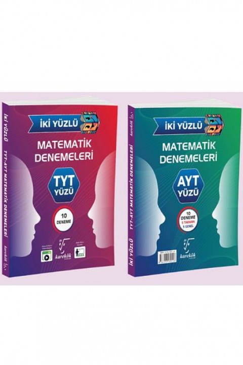TYT-AYT İki Yüzlü Matematik Denemeleri ( 10 TYT - 10 AYT Deneme )