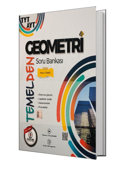 TYT-AYT Temelden Geometri Konu Özetli Soru Bankası Özdebir Yayınları