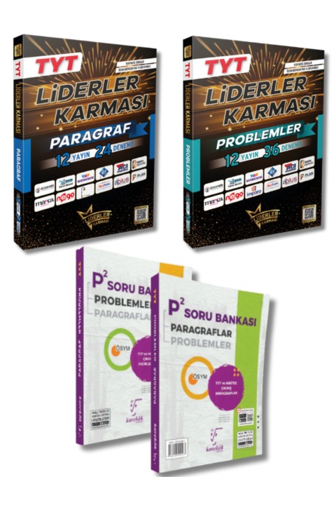 TYT Paragraf ve Problemler Deneme Seti ile TYT ve MSÜ de Çıkmış Sorular Seti