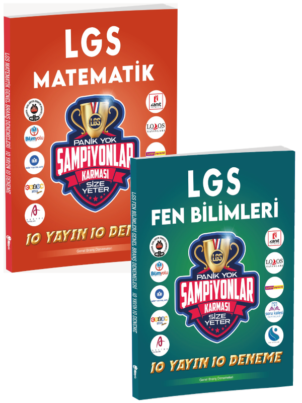 Şampiyonlar Karması LGS Matematik, Fen Bilimleri 20 Branş Deneme Şampiyonlar Karması LGS Matematik, Fen Bilimleri 20 Branş Deneme