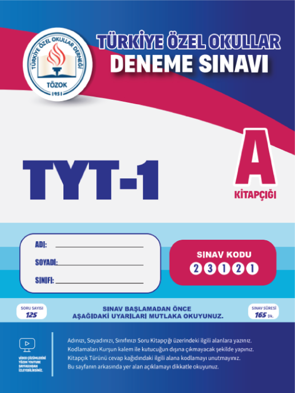 Şampiyonlar Karması TYT 5 Deneme