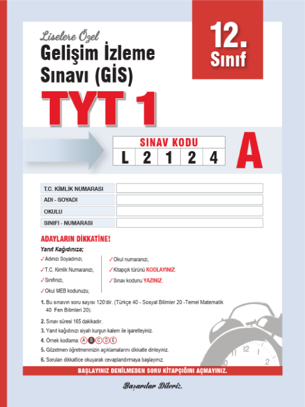 Şampiyonlar Karması TYT 5 Deneme Şampiyonlar Karması TYT 5 Deneme