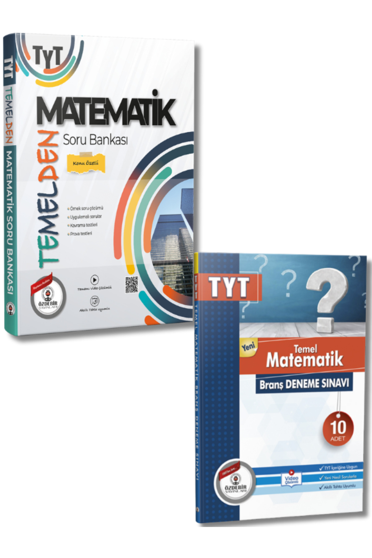 Temelden Zirveye TYT Matematik Konu Özetli Soru ve 10'lu Branş Deneme Seti Temelden Zirveye TYT Matematik Konu Özetli Soru ve 10'lu Branş Deneme Seti