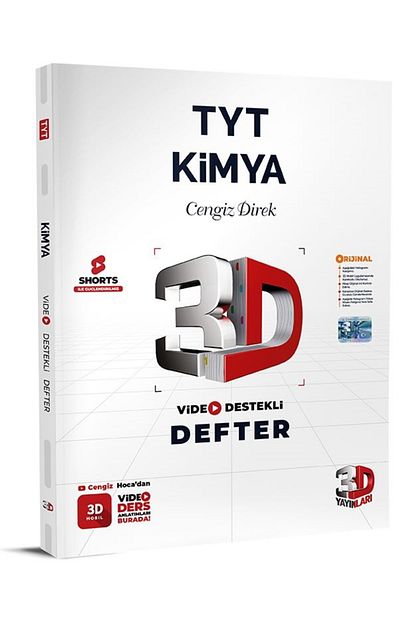 Tyt Kimya Video Destekli Defter Tyt Kimya Video Destekli Defter